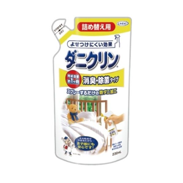 ダニクリン 消臭・除菌タイプ 詰め替え用 1個