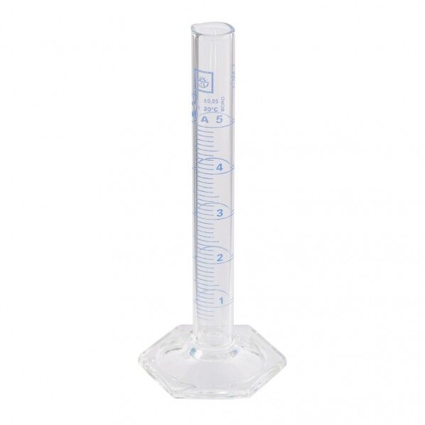 メスシリンダー(青目盛) TSCY-5 5mL 3-9179-01 1個