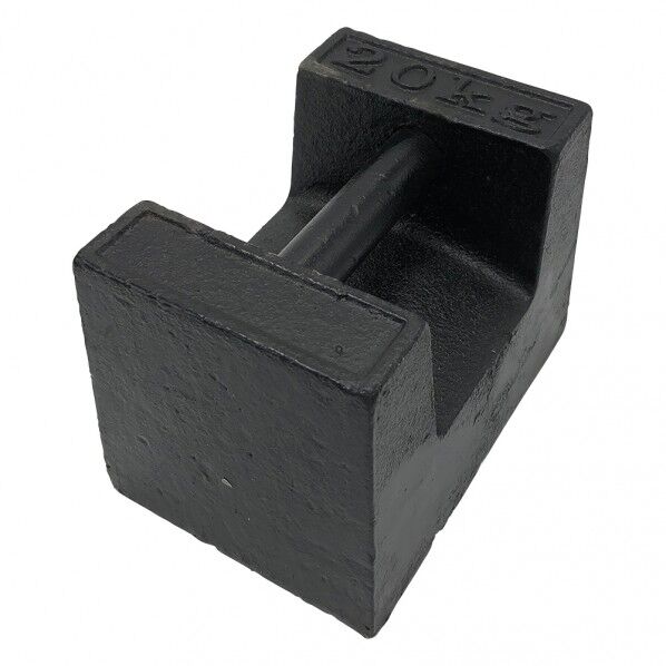 枕型分銅(鋳鉄製) PWM20 3-9950-01 1個