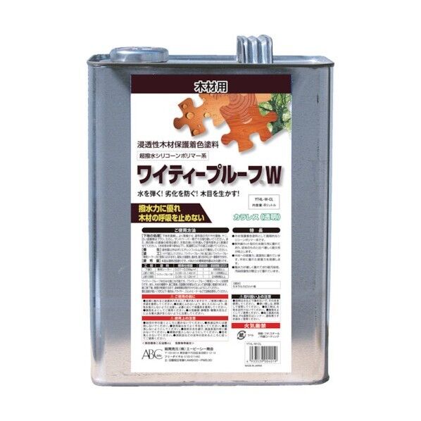 ABC商会 ワイティープルーフWカラレス4L 1点 x 4点...