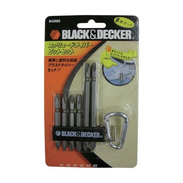 スクリュードライバービット6本セット
