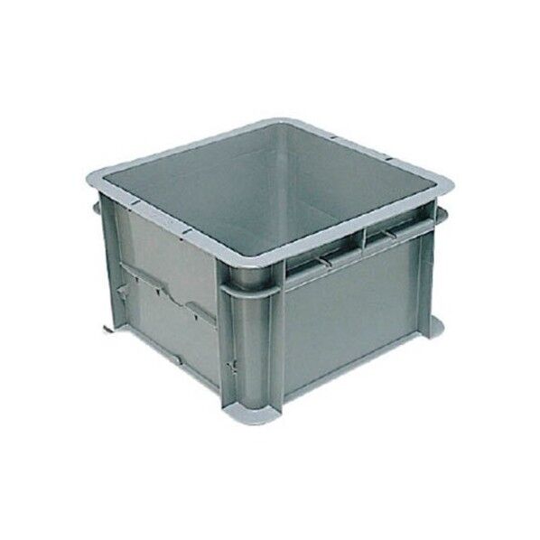 DICプラスチック YP型コンテナTP-17S外寸:344X344X212グレー GY 1点 x 500点...