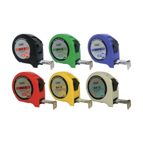 プロマート MK2195.5m尺相当目盛付6色セット12個入 12個 x 4点...