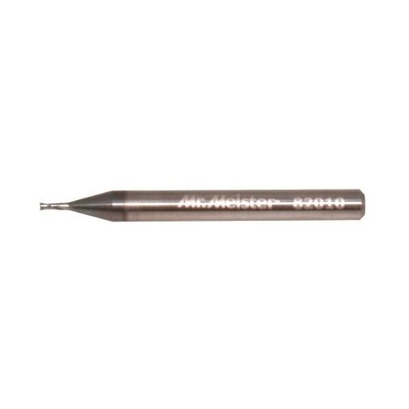 82010 Mr.Meister 超硬エンドミル 1.0mm(2マイバ) 82010