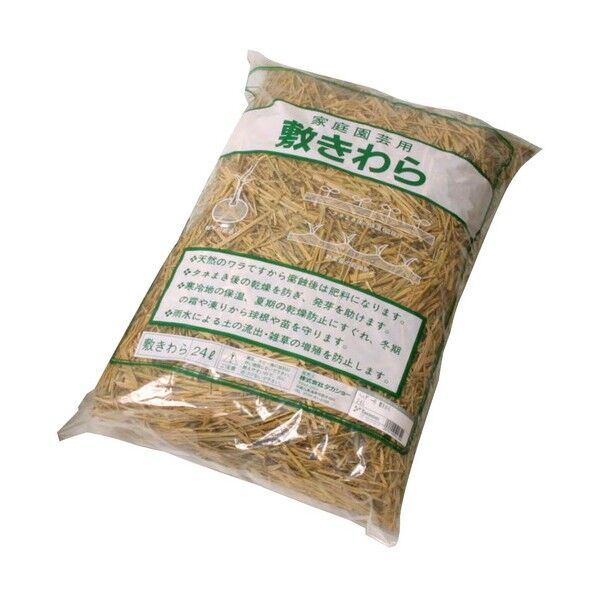青山ガーデン 家庭園芸用 敷ワラ 24L 1個