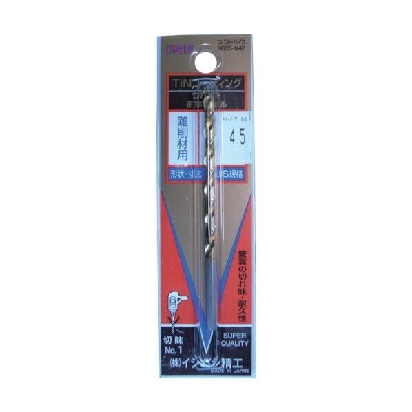 TINコバルト正宗ドリル4.1mm