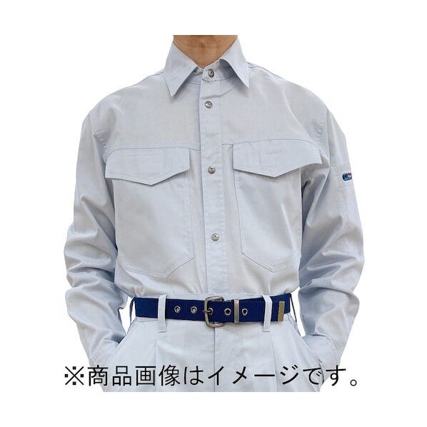 5431 CVC綿混長袖シャツ アースグリーン4L 5431 EG 4L 1枚