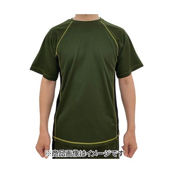 23602ドライ半袖TシャツグリーンL 23602-GR-L 1枚