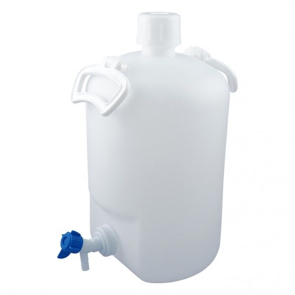 ハンディーボトル活栓付細口コック付 10L 4-5333-01 1個