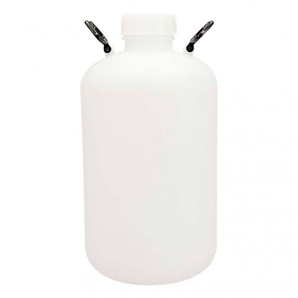 広口瓶(ポリエチレン製) 取手付 30L 5-011-06 1個