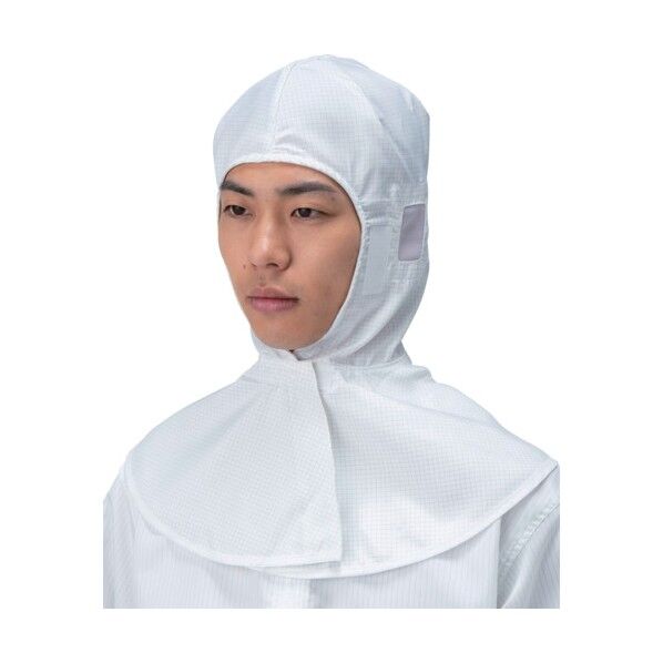 ESD対策フード FG434C-01 FREE ホワイト 62-6243-96 1枚