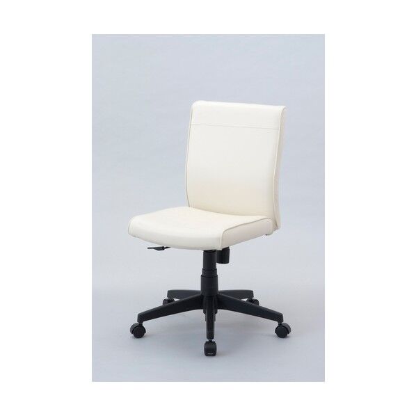 ワークレザーチェア アイボリー RZE-300IV 1個