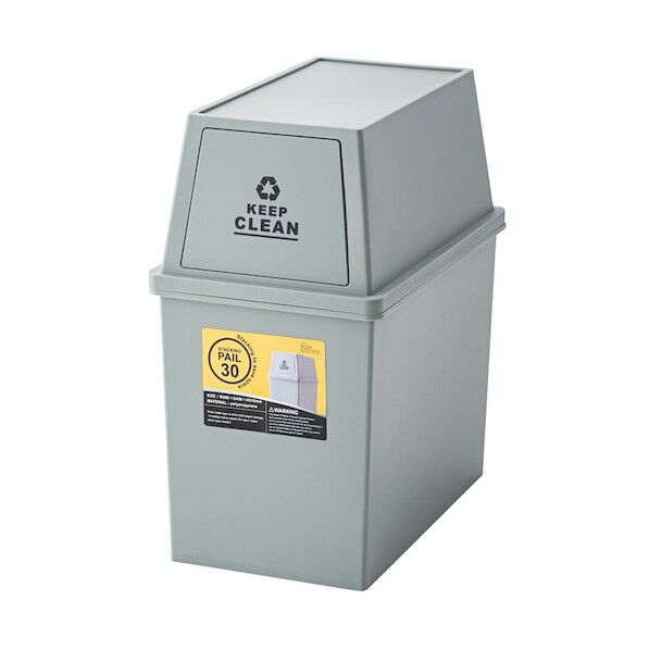 スタッキングペール30L スリム グリーン LFS-760GR 6300044715 1台