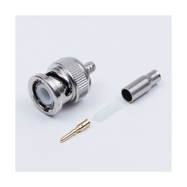 BNC型コネクター(PLUGS(Crimp Type)) BNCP-1.5A-K 1個