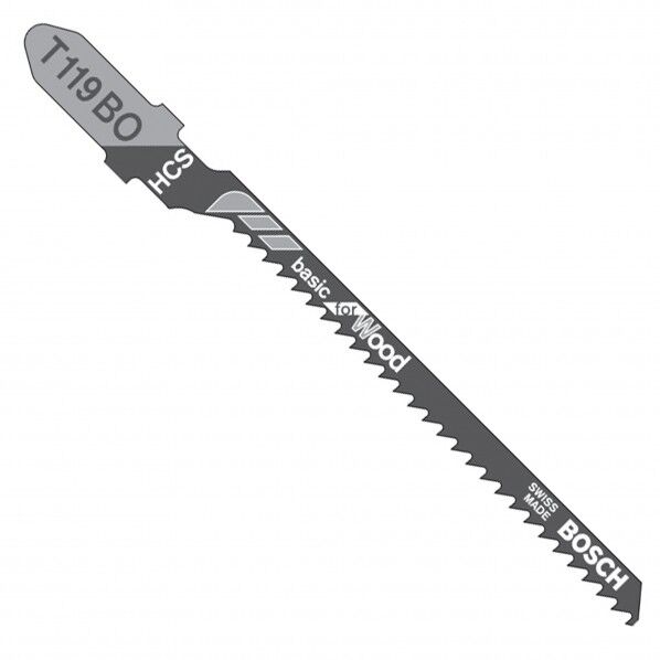 ボッシュ ジグソーブレード 炭素工具鋼 木工 曲線切り用 T-119BO T-119B0/3 3本