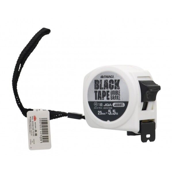 ブラックテープコンベックス 白25mmx5.5m