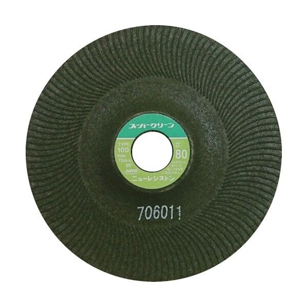 スーパーグリーン100×3×15#80