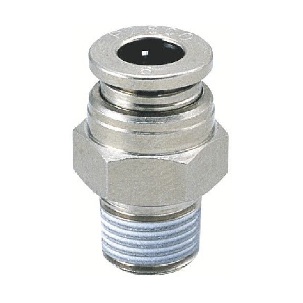 チューブフィッティングブラスストレートカバー無FKM仕様