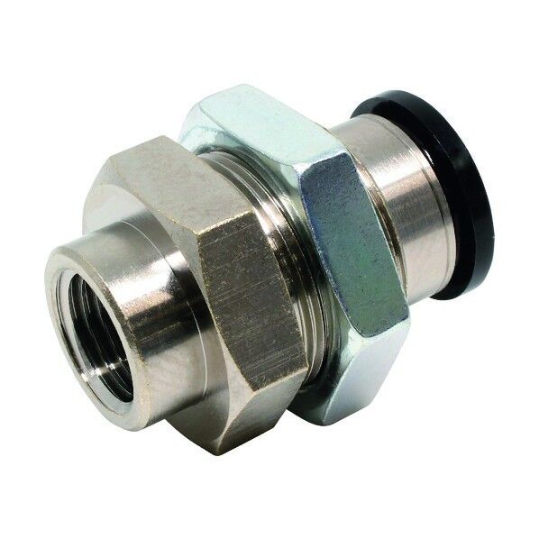 チューブフィッティングメス隔壁ストレート