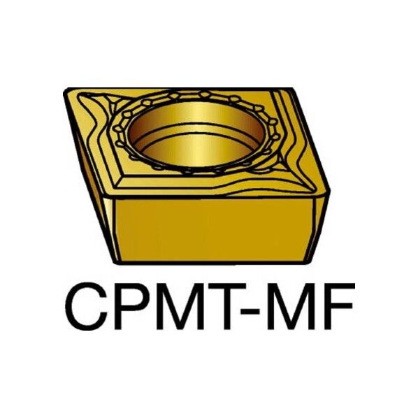 コロターン111旋削用ポジ・チップ1125COAT