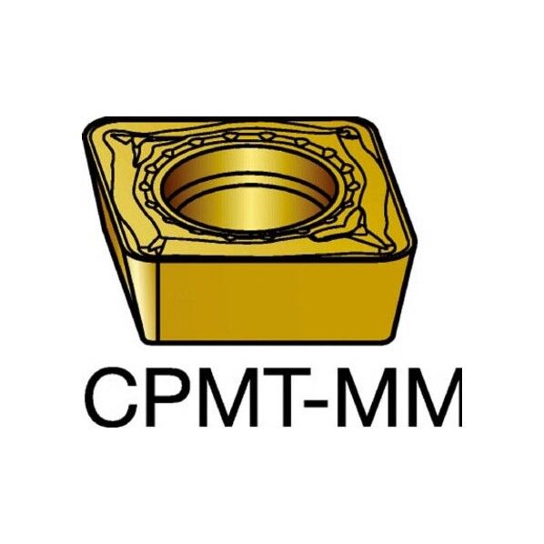 コロターン111旋削用ポジ･チップ2035COAT