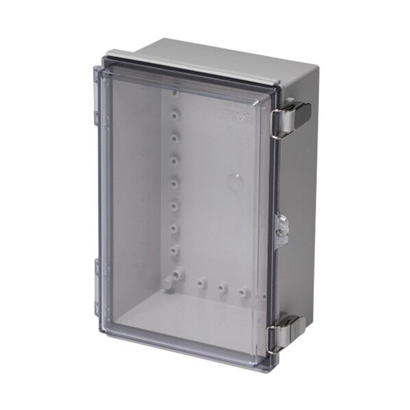 ※法人専用品※タカチ電機工業 プラボックス 防水・開閉式 BCAPシリーズ 透明/ホワイトフレー BCAP203013TN 0...