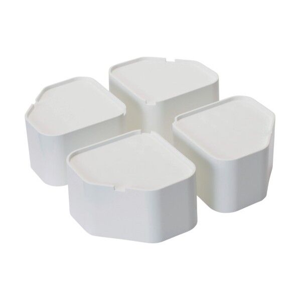 洗濯機用防振かさ上げ台ふんばるマン ホワイト 高さ60mm OP-SG600 1点