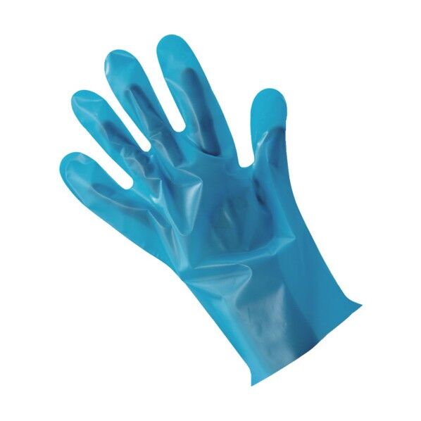 バイオマス手袋PE クリア袋入 L