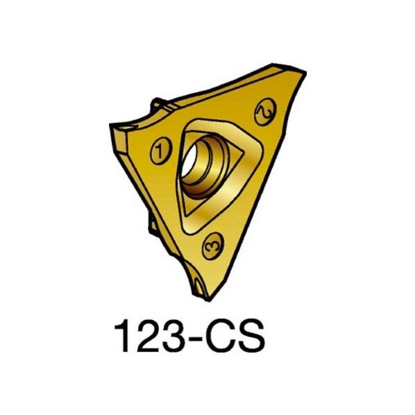 コロカット3突切り加工用チップ1125COAT