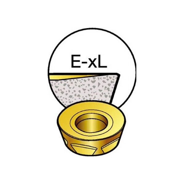 コロミル300用チップH13A超硬