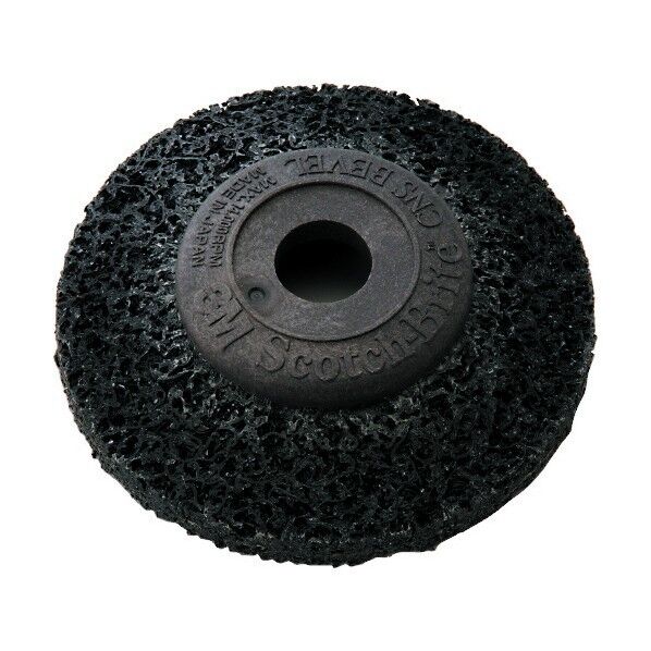 スコッチ・ブライト CNSベベルブラック エアー工具用 #120相当
