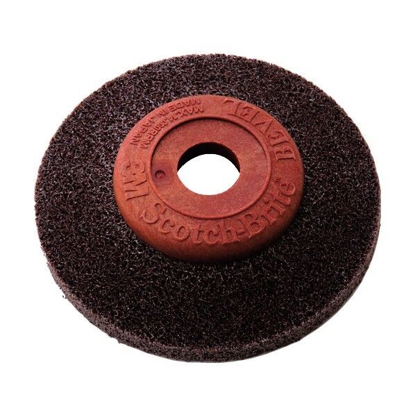 スコッチ・ブライト ベベルブラウン エアー工具用 #180相当