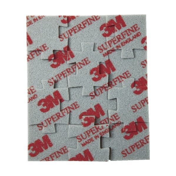 スリーエム ジグソーパズル型スポンジ研磨材 114×140mm 1点 x 10点...