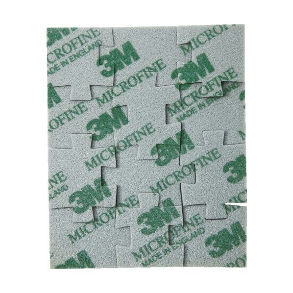 スリーエム ジグソーパズル型スポンジ研磨材 114×140mm 1点 x 10点...