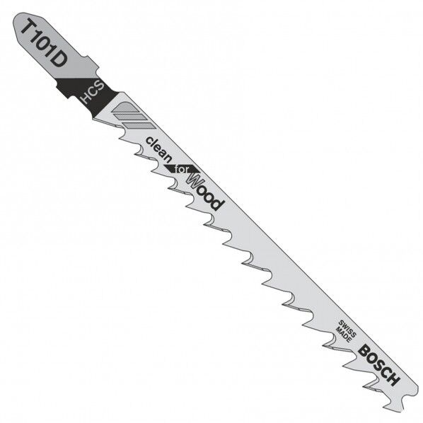 ボッシュ ジグソーブレード 炭素工具鋼 木工用 T-101D T-101D/3 3本