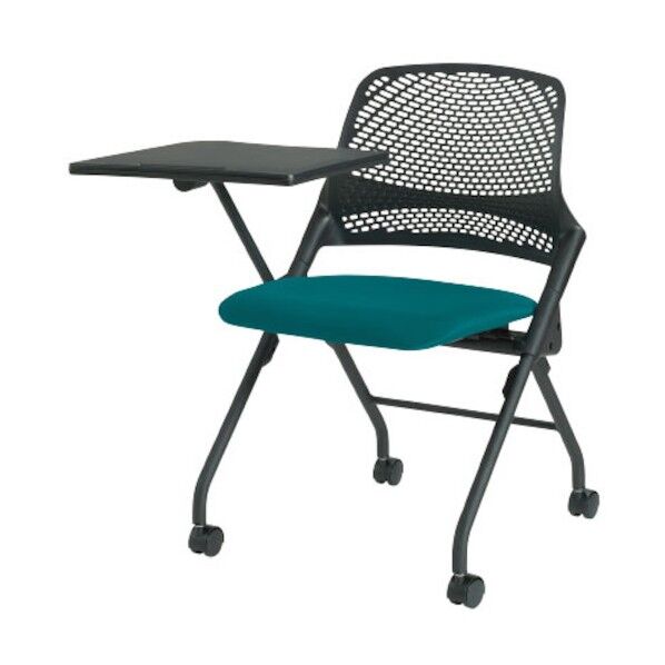 ※法人専用品※ メモ台付スタッキングチェア MCS-150MNF-DB ダークブルー MCS-150MNF-DB 1点...