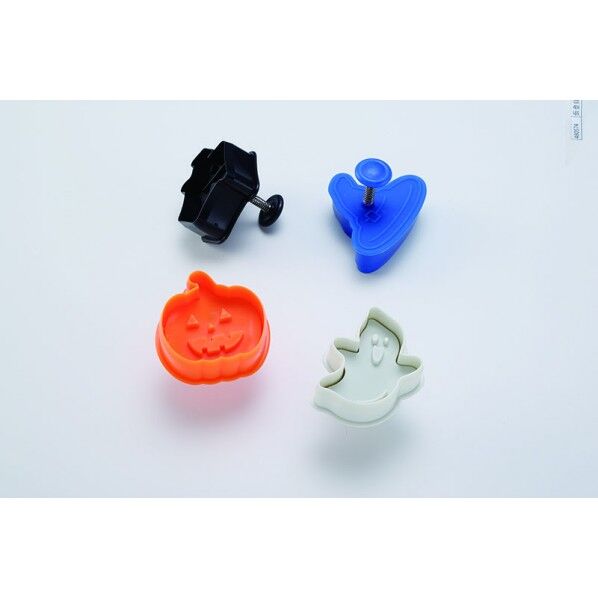 抜型 ハロウィン バネ式カッター 4pcセット #1992 480574 1点