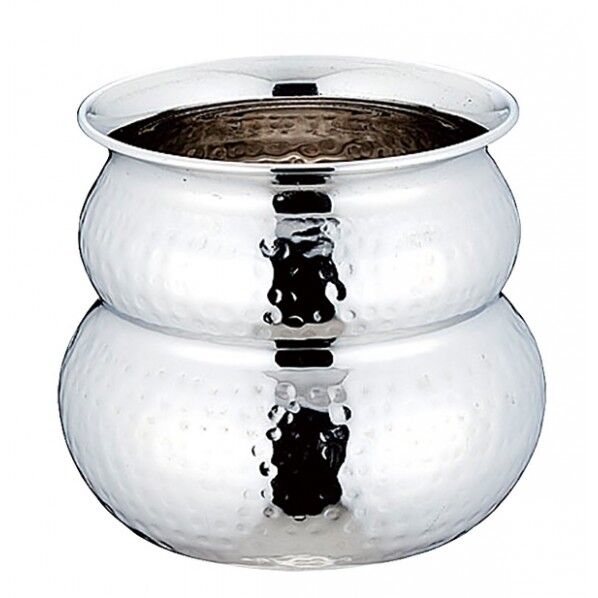 UKステンレス ガラ入れ スパイラル（槌目入リ） M 609165