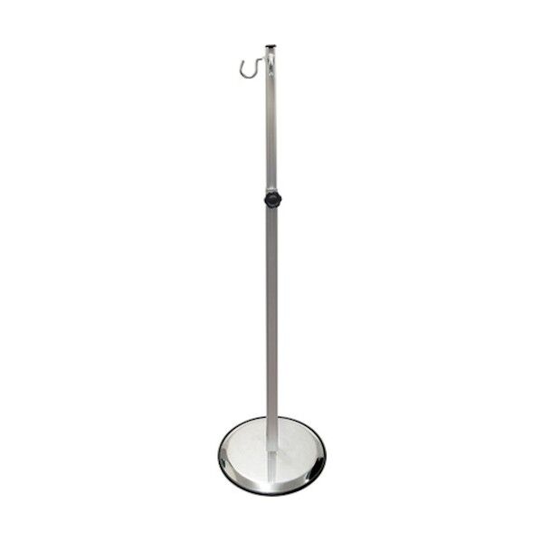 ※法人専用品※常磐精工 スマートガイドポールスライド 2コーナー 300×300×760~1300mm シルバー SMGP1352C 1点