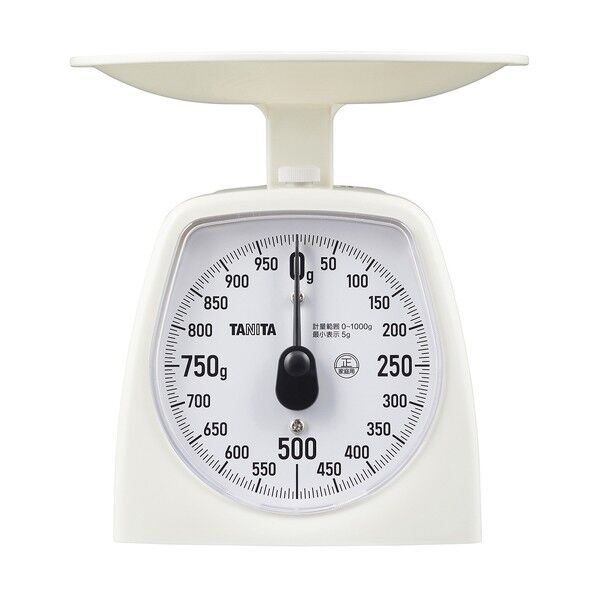 TANITA(タニタ) タニタ アナログクッキングスケール 1kg ホワイト KA-441 1個...