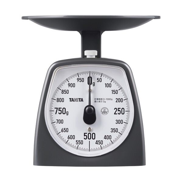 TANITA(タニタ) タニタ アナログクッキングスケール 1kg ダークグレー KA-441 1個...