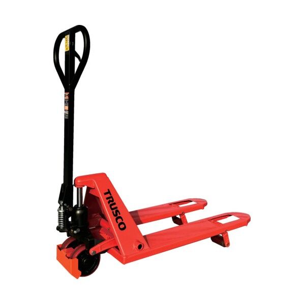 ※法人専用品※トラスコ(TRUSCO) ハンドパレットトラック1t用 L850W520 軽量型低床 ステアリングホイールカバー付き THPT10-85-52ST-CV 1台...