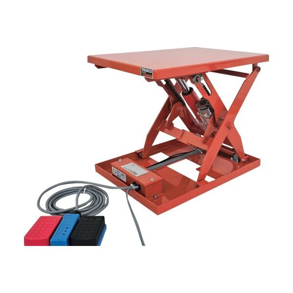 ※法人専用品※トラスコ(TRUSCO) テーブルリフト50Kg(電動Bねじ式100V)300×400 HDL-LL0534R-12 1台...