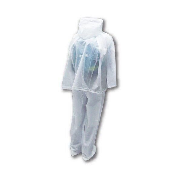 ECO Jr.BP(バックパッカー)レインスーツ ホワイト 130cm 130cm ホワイト 134-WHITE-130 1着...