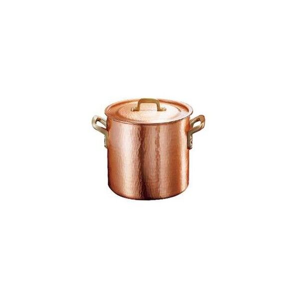新鎚起銅器深型両手鍋 009100