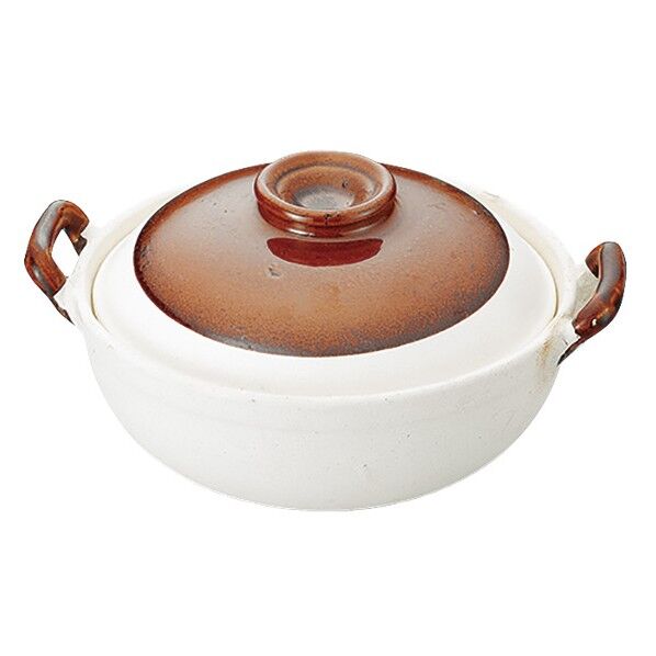 素焼砂鍋 両手 453017