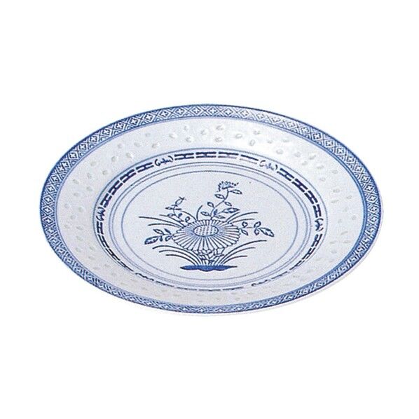 ホタル陶器丸平皿(盤子) 311054-01