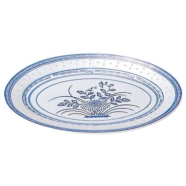 ホタル陶器小判皿 311062