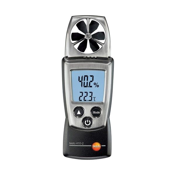 ポケットラインベーン式風速計TESTO410-2温湿度計付 267 x 131 x 37 mm 0560 4102 1