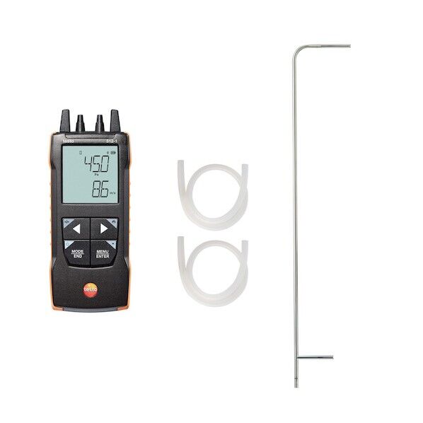 ※法人専用品※テストー testo 512-1 差圧式風速計セット1 TESTO 512-1 PITOT SET1 1点